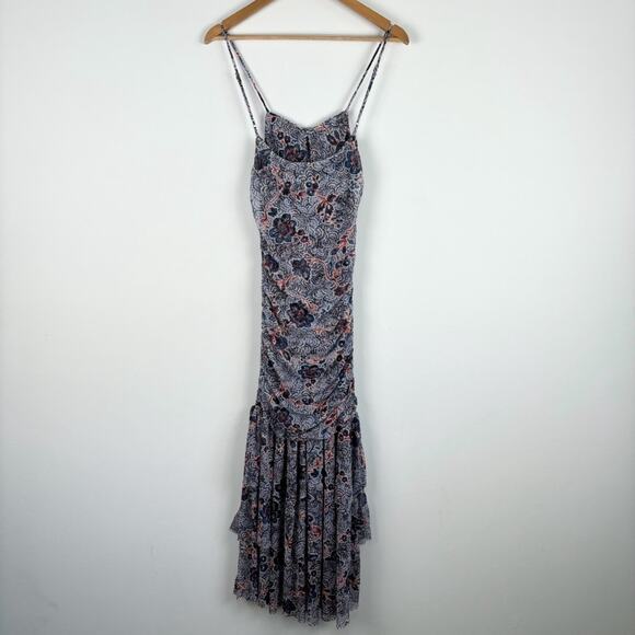 NWT MISA Nicola Halter‎ Midi Dress - Picture 4 of 9